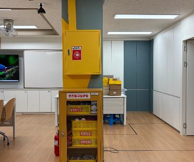 과학실 인테리어 공사 완료