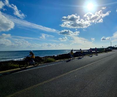 애월초등학교 5학년, 3박 4일 제주도 일주 자전거 도전활동 전원 완주