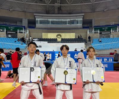 1제1회 김천컵 전국유도대회에서 펼친 빛난 성과