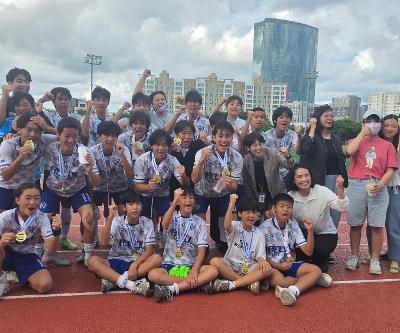 제19회 교육감배 전도학교스포츠클럽 축전 남자 축구 우승, 여자 농구 우승, 여자 킨볼 준우승 쾌거!