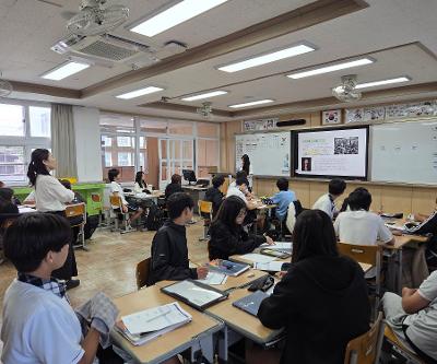 2026학년도 애월중학교 제주형 자율학교(IB 학교)  교사 대상 수업 나눔의 날 운영