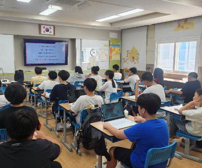 6학년 「소프트웨어 미래채움사업 찾아가는 교육 하반기 프로그램」 운영