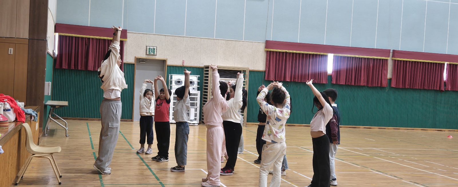 놀이체육-몸풀기