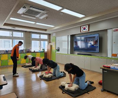 2026학년도 교직원 심폐소생술 및 응급처치 교육 실시