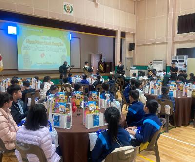 홍콩 상수선도초 학생 및 교직원 보목초 방문 국제교류 실시