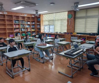 북촌초, 3~6학년 대상 창작 작곡 수업 운영