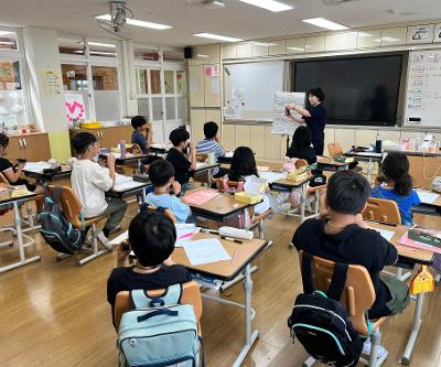 북촌초, 지역사회 예술가 협력수업으로 오카리나 배우기