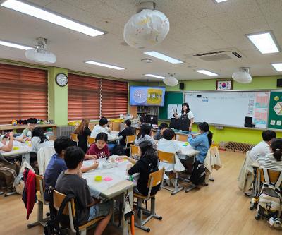5학년 제주이해교육(제주바다를 담은 비누 만들기)