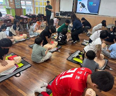 5~6학년 대상 찾아가는 심폐소생술 교육 실시