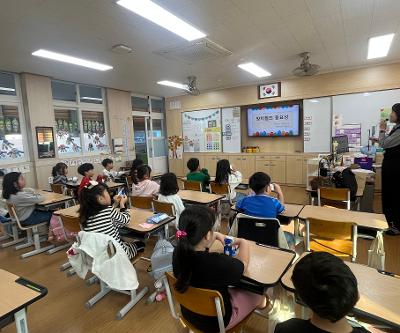 1학년 학생 대상 '꿈나무들의 건강 치아 만들기 교육' 실시