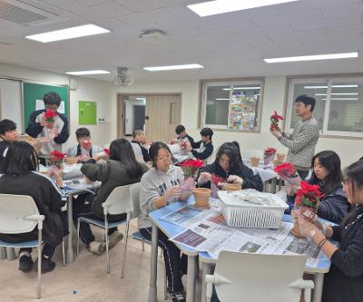 솔빛마루4-H 과제활동(실내식물화분 만들기) 실시