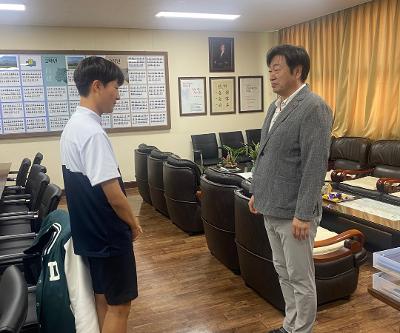 2025년도 교외 장학금 전달식 거행