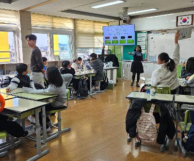 서귀포외국문화학습관 「소규모 원거리 학교 지원 프로그램」 실시