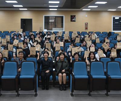 대정여고 총동창회, 후배 고3 수험생 수능 응원 방문