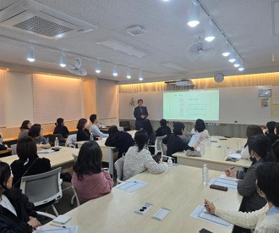 1, 2학년 학부모님 대상 진학설명회 운영