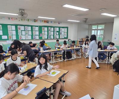 6학년, 생태환경교육 실시