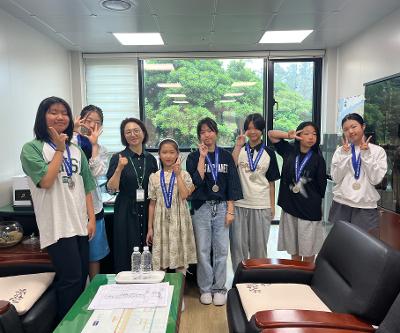 2025 상반기 교육장배 학교스포츠클럽 축제 방송댄스, 줄넘기 부문 수상
