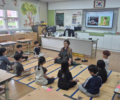 의귀초, 학교폭력 예방 및 바른 인성 함양을 위한 다례교육 운영