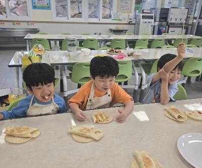 1학년 영양교육 (세계음식 만들기 체험, 다문화 이해 교육) 실시