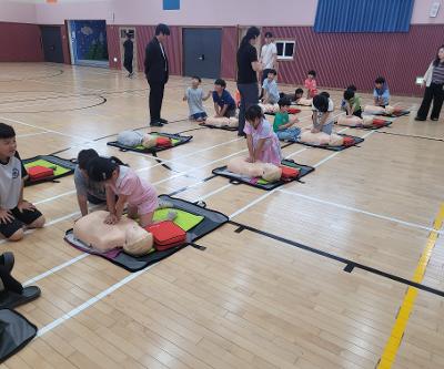 학생 심폐소생술 교육 