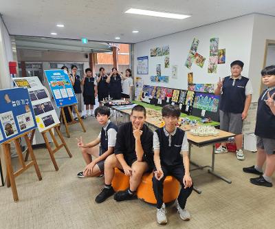 1학기 활동 작품 전시 7.16(수).-17(목).