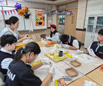 드론전문가 진로체험(10.31.) 및 영어 원어민교사 수업활동