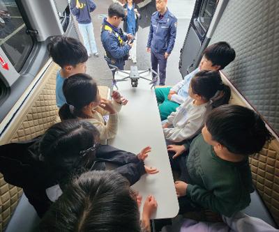 경찰 직업 체험 실시