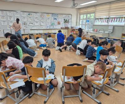 3학년 집단상담 모습 