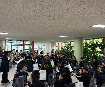 하귀일오케스트라, 2025학년도 2학기 등굣길 음악회 실시