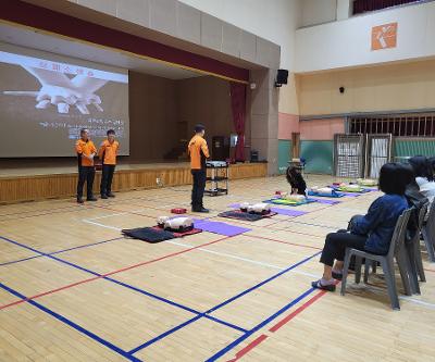 2025 교직원 심폐소생술 교육 이수