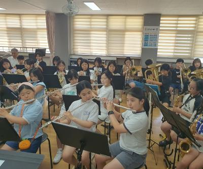 한라행복울림 윈드오케스트라 여름방학 집중캠프 운영