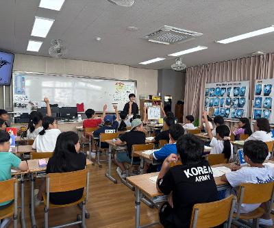 한라초 4학년, 진로연계교육 자기주도학습 능력 향상을 위한 책 읽기 수업 운영