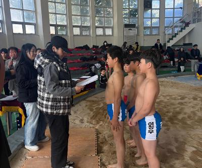 한림초 씨름부, 제52회 제주도교육감배 전도장사씨름대회 참여