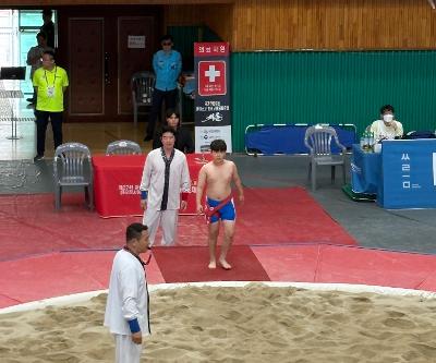 한림초 씨름부, 제27회 증평인삼배 전국장사씨름대회에서 제주도 연합팀으로 단체전 준우승 입상