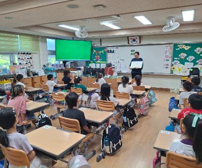 1학년, ‘물은 소중해요’ 기후변화대응 프로그램 실시