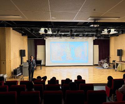 충북교육청 학교보건 유공자 학교 방문