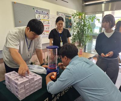 함덕고, 지역 교육공동체와 함께하는 흡연 예방 캠페인 실시