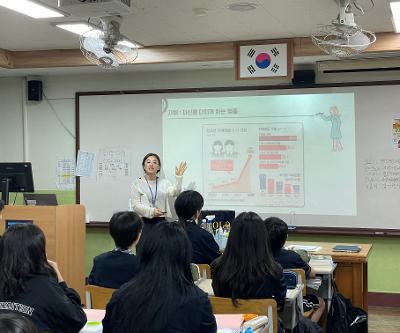 자해예방교육 실시(1학년)