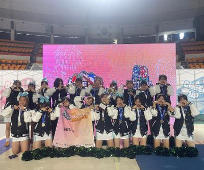 2025년 제18회 전국학교스포츠클럽 치어리딩대회 팜 부문 2위 입상