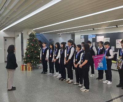 제3회 교육부장관배 학교스포츠클럽 혼합팀 전국배구대회 시상