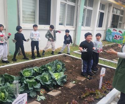 하례초, 2026년 생태인성을 기르는 치유농업 프로그램 시작!