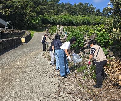 하례초, 학부모 생태동아리 활동 (마을 정화 활동 및 로컬푸드 만들기)