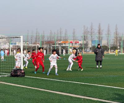 축구부 동계 합동훈련 참가