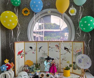 상반기 생일축하 포토존 운영