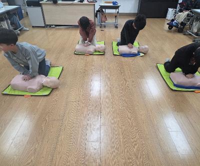 3학년 심폐소생술 교육