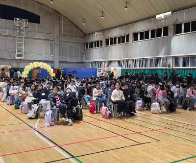 2026학년도 <설레는 첫걸음! 함께 웃으며 꿈을 키우는 행복한 우리> 입학식