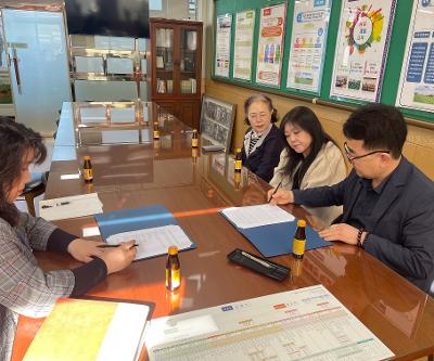 삼양동 청소년지도협의회와 학교폭력 네트워크 협약을 체결