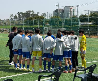 축구부 제주 고등리그 2경기 결과