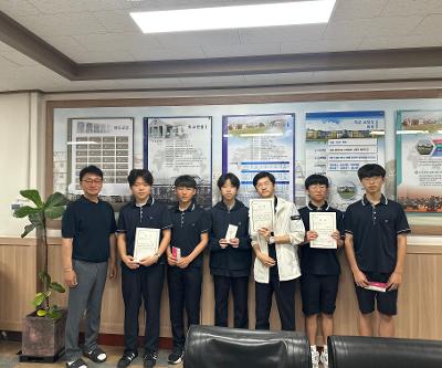 교내 과학탐구대회(융합과학) 실시 및 시상