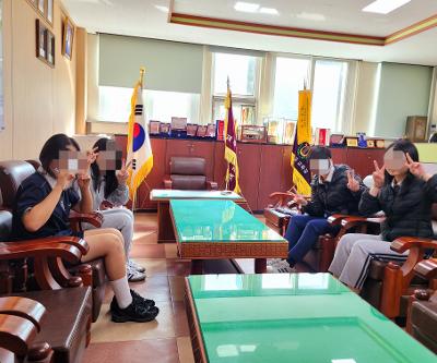 2025 현·차기 학생회장단, 학교 발전을 위한 간담회 진행